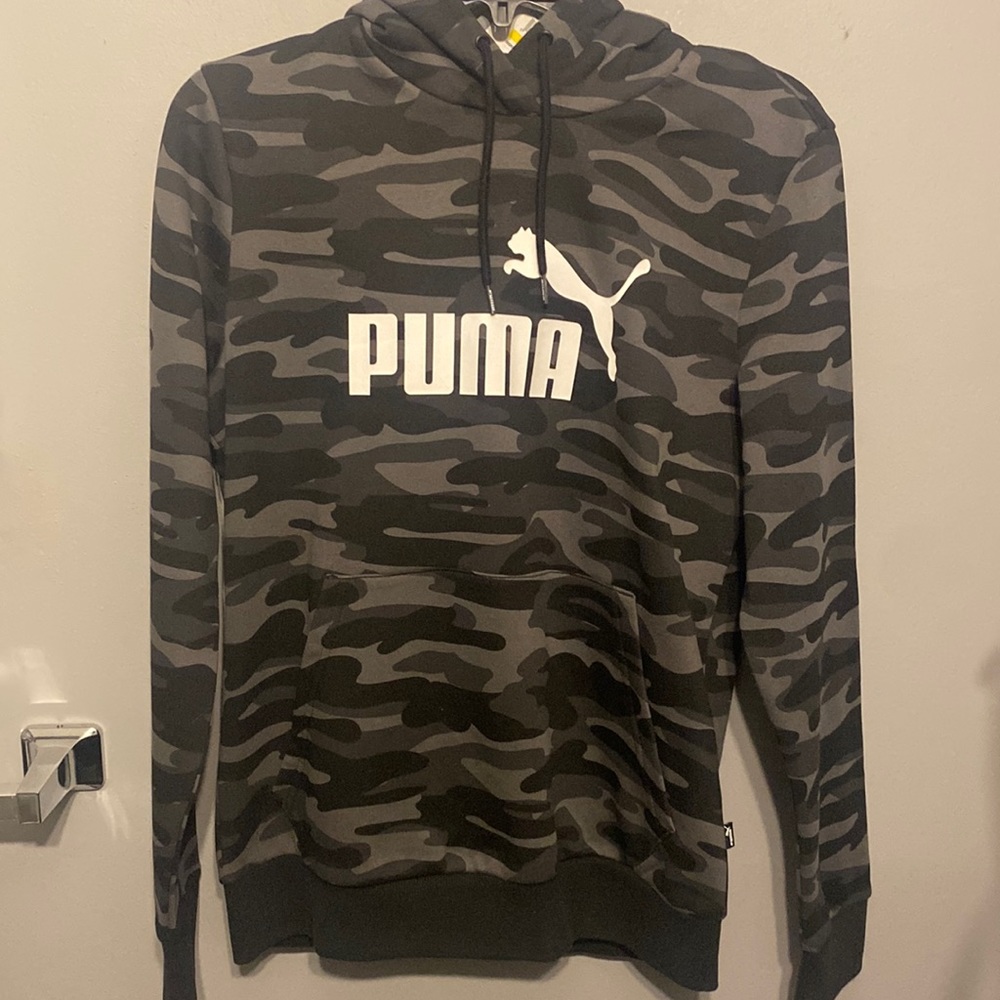 Grey Camo Puma hoodie